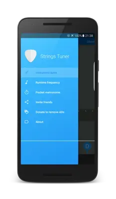 Strings Tuner android App screenshot 9