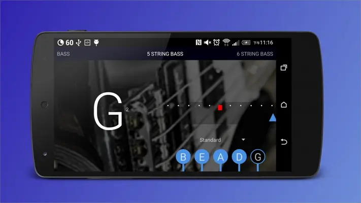 Strings Tuner android App screenshot 2